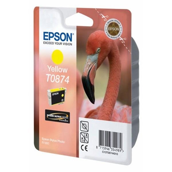 Cartuccia originale Epson T0874 Giallo