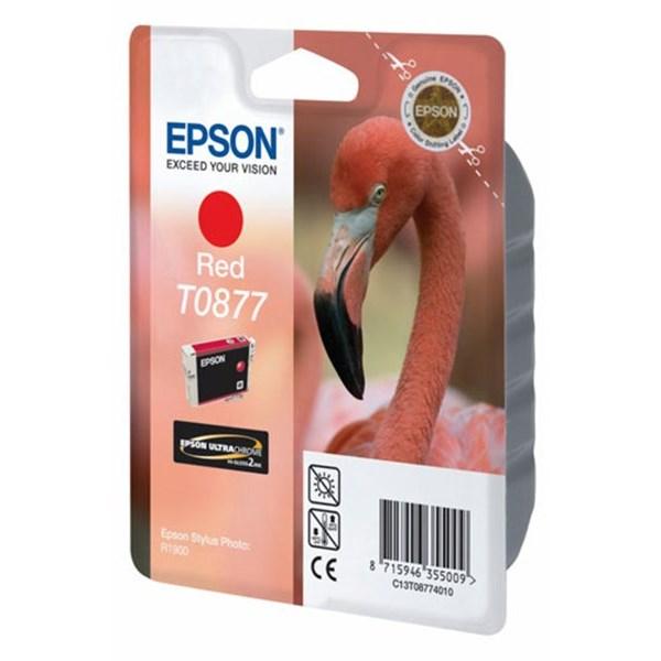 Cartuccia originale Epson T0877 Rosso