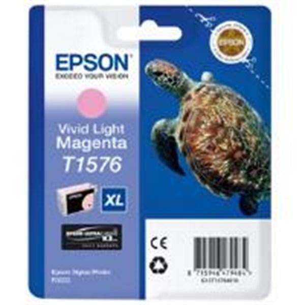 Cartuccia originale Epson T1576 Magenta Light