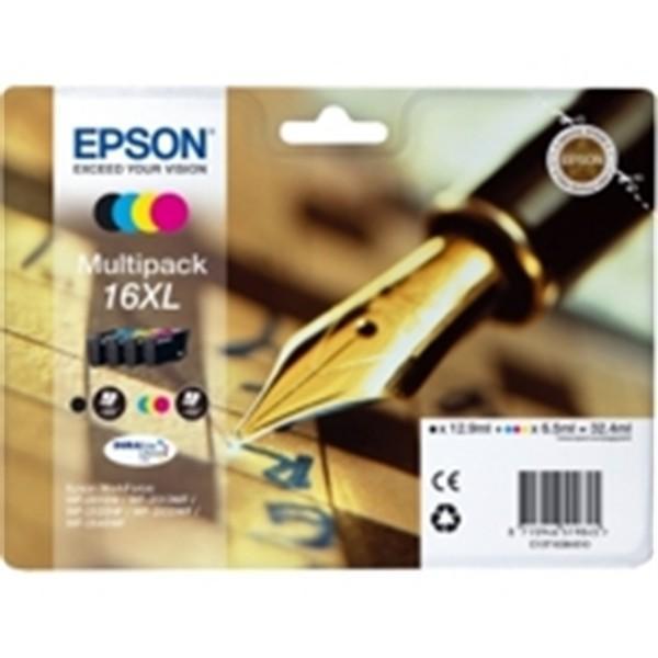 4 Cartucce originali Epson serie T16XL