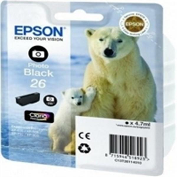 Cartuccia originale Epson T2611 Nero Light