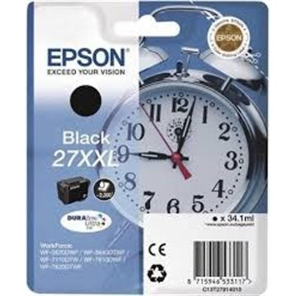 Cartuccia originale Epson 27XXL Nero