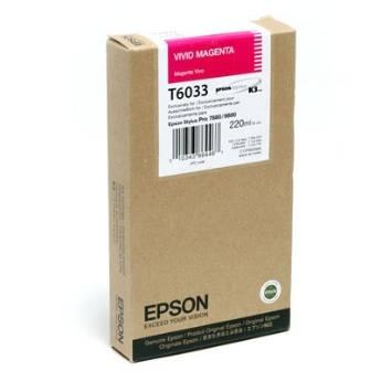 Cartuccia originale Epson T6033 Magenta