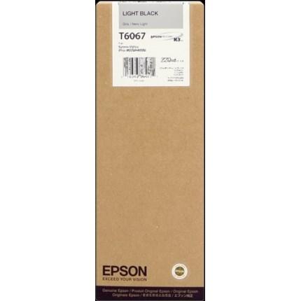 Cartuccia originale Epson T6067 Nero Light