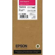 Cartuccia originale Epson T6533 Vivid Magenta