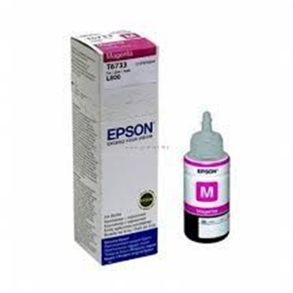 Inchiostro Magenta per la ricarica di Epson Ecotank L800