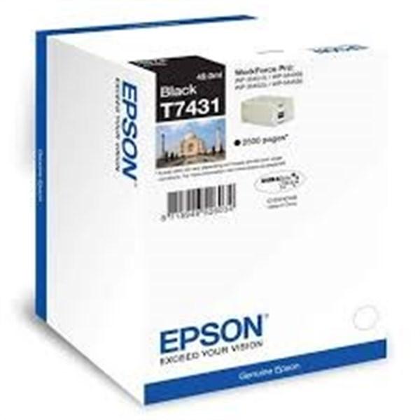 Cartuccia originale Epson T7431 Nero