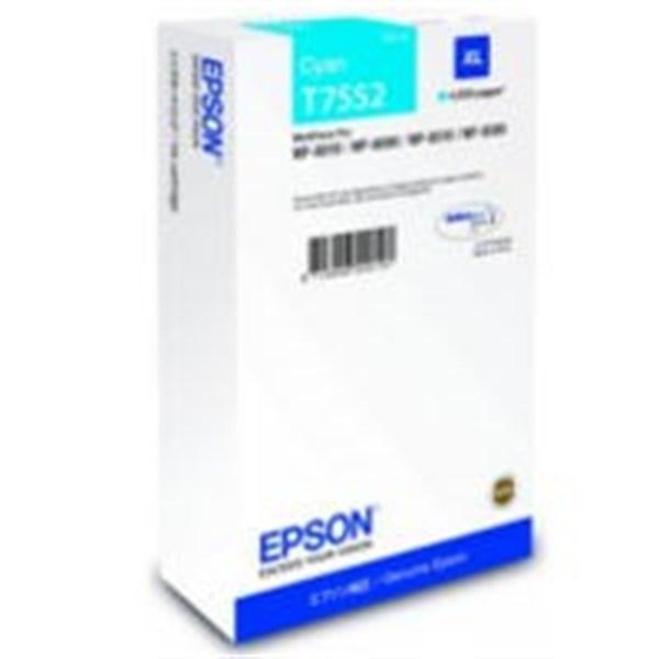 Cartuccia originale Epson T7552 XL Ciano