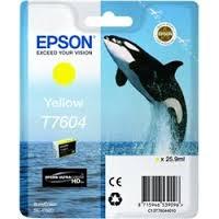 Cartuccia originale Epson T7604 Giallo