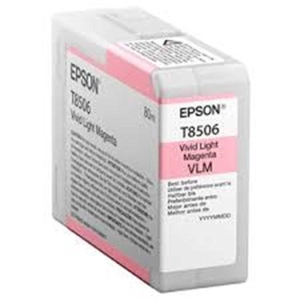 Cartuccia originale Epson T8506 Vivid Light Magenta