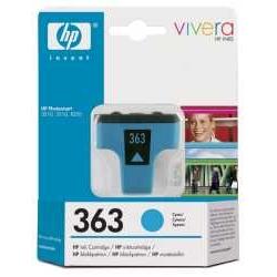 Cartuccia originale HP 363 Ciano