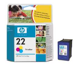 Cartuccia originale HP 22 Colori