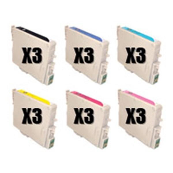 18 Cartucce compatibili Epson serie T080X
