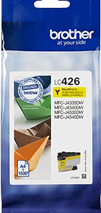 Cartuccia inkjet LC426Y colore giallo Originale pe