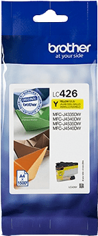 Cartuccia inkjet LC426Y colore giallo Originale pe