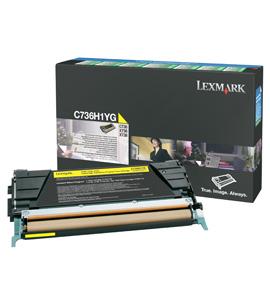 C736H1YG – Toner originale Giallo per Lexmark