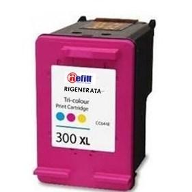 Cartuccia rigenerata HP 300XL Colori