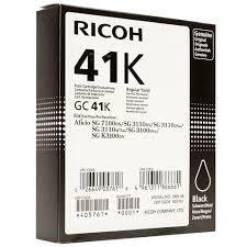 Cartuccia originale Ricoh GC41K Nero