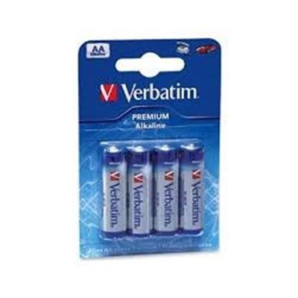 49921 Verbatim Batteria 4 x tipo AA Alcalina