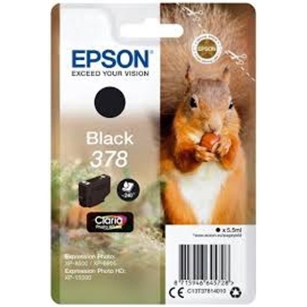 Cartuccia originale Epson 378 Nero