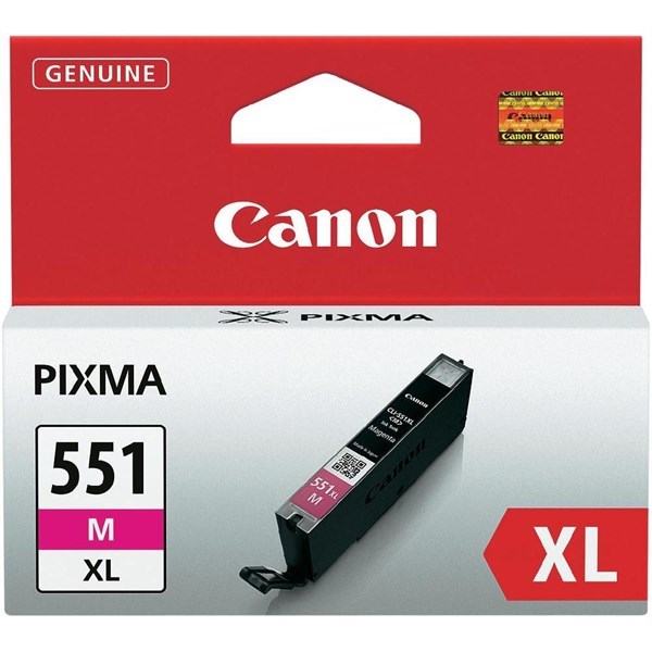 Cartuccia originale Canon CLI-551XLM Magenta