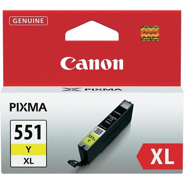 Cartuccia originale Canon CLI-551XLY Giallo