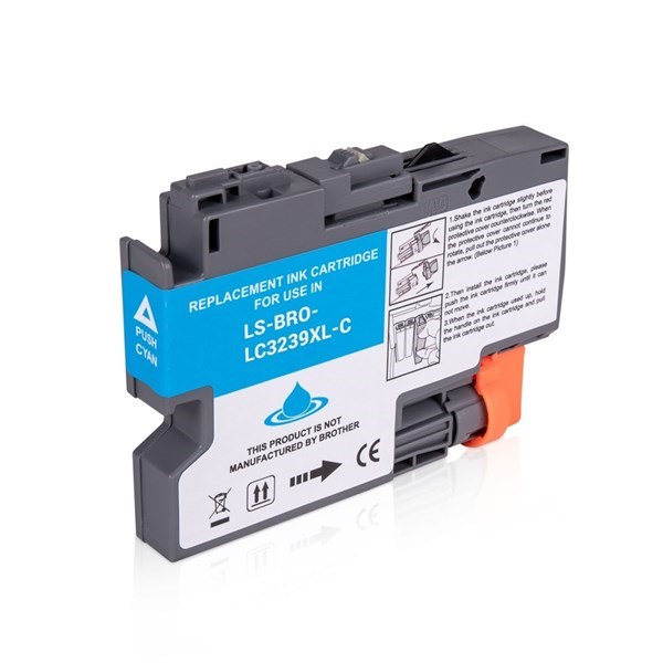 Cartuccia compatibile Brother LC3239XLC Ciano