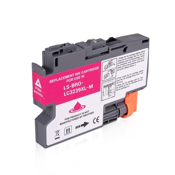 Cartuccia compatibile Brother LC3239XLM Magenta