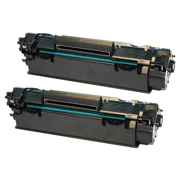 2 Toner compatibili HP 85A Nero