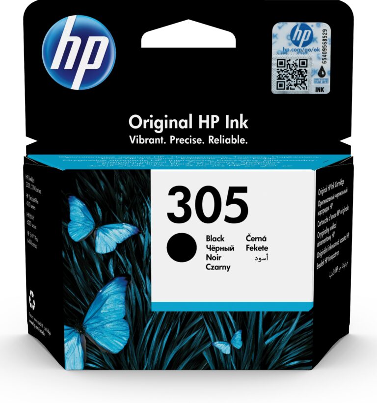 HP 3YM61AE Cartuccia Inchiostro 305 Nero