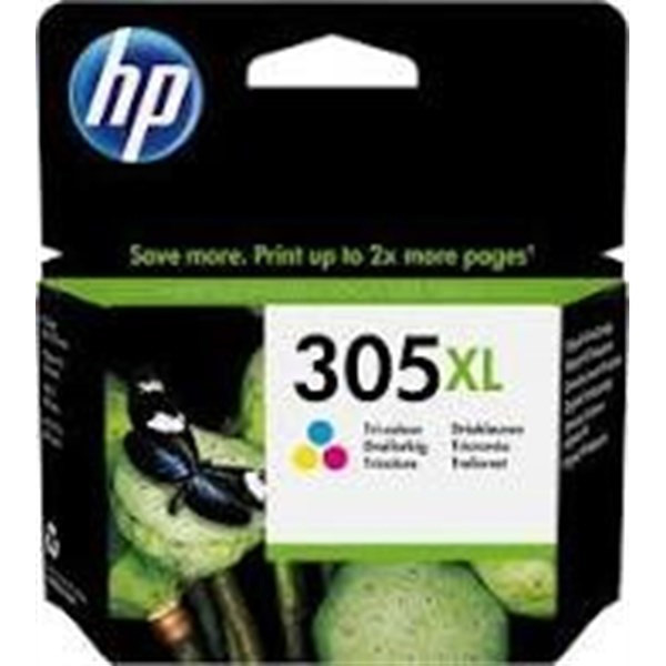 HP 3YM63AE Cartuccia Inchiostro 305XL Colori