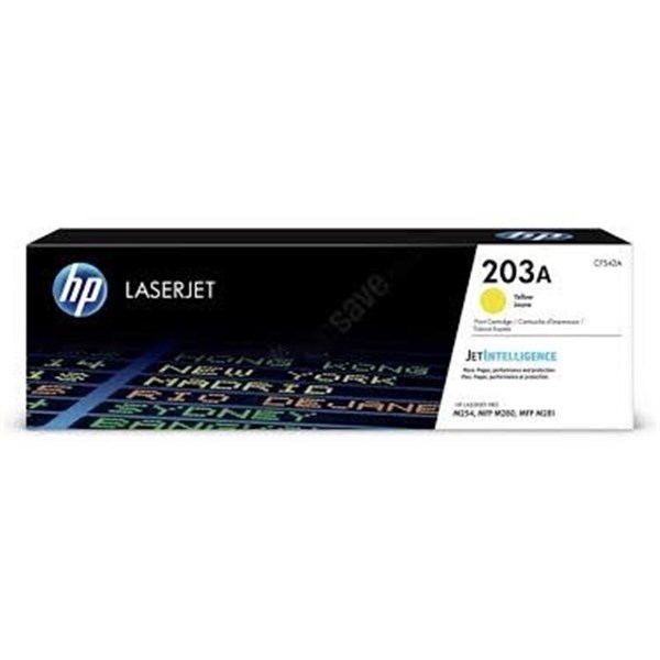 Toner originale HP 203A per stampanti HP Laserjet – Giallo