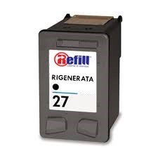 Cartuccia rigenerata HP 27 Nero