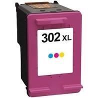 Cartuccia rigenerata HP 302XL Colori