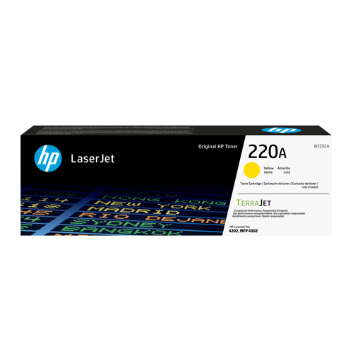 HP 220A Toner giallo Originale