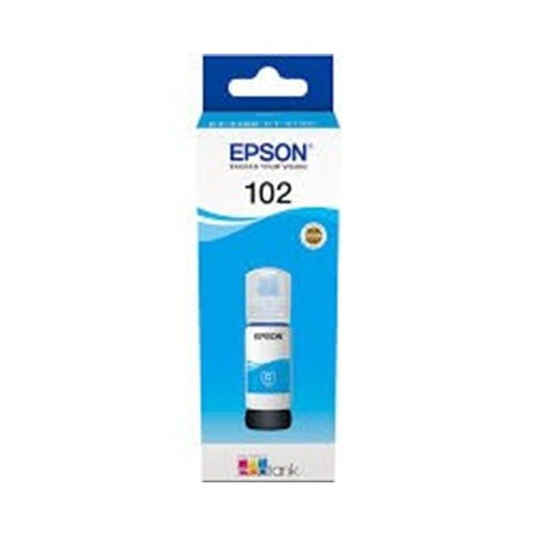 Inchiostro colore Ciano per cartucce Epson 102 da 70ml