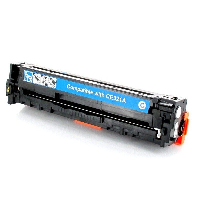 Toner rigenerato HP CE321A 128A ciano