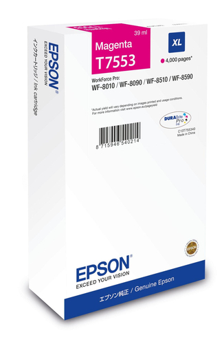 C13T75534N T7553  Epson magenta Originale